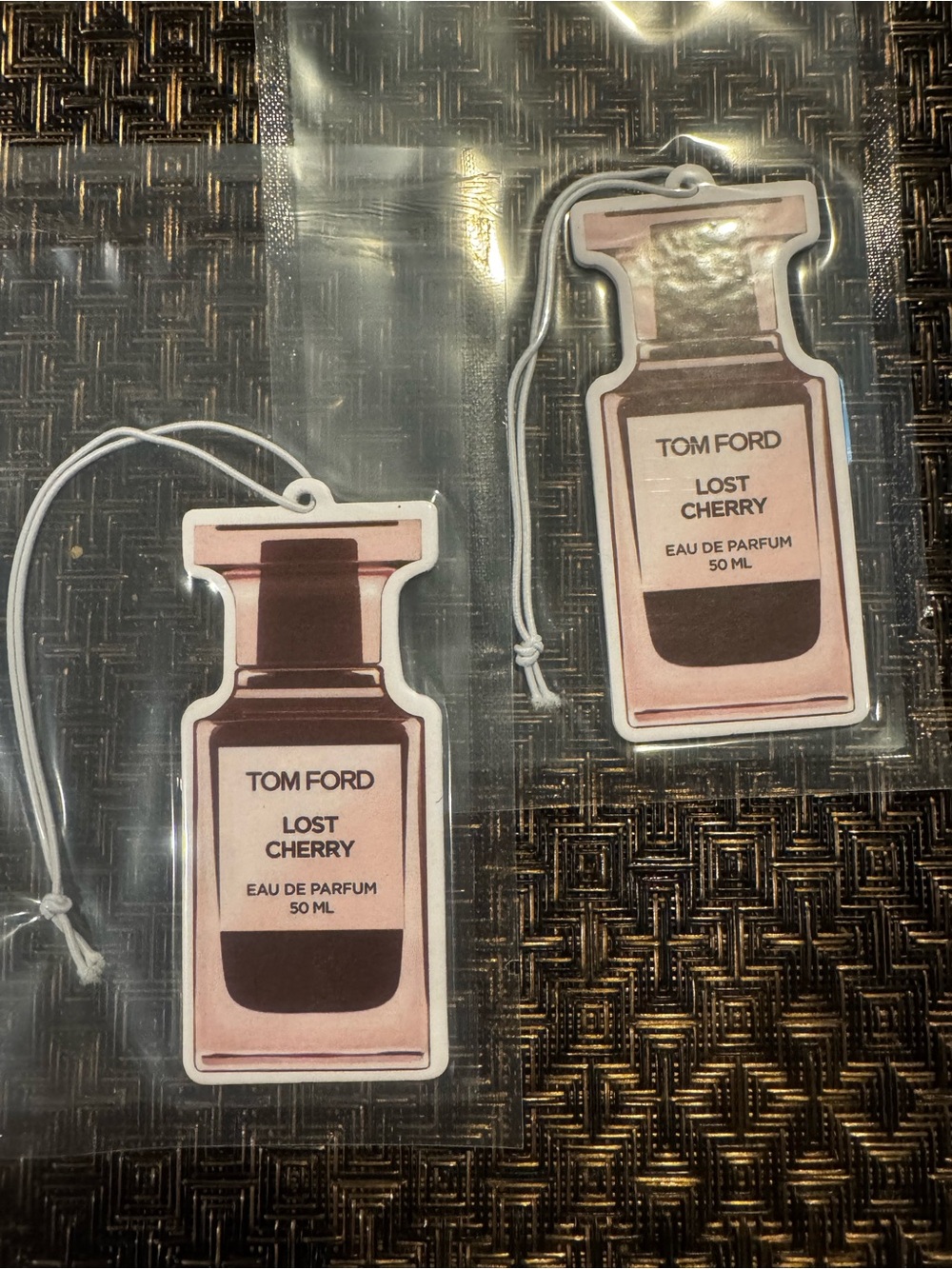 Tom Ford Lost Cherry Air Freshener - Pale Pink & Burgundy